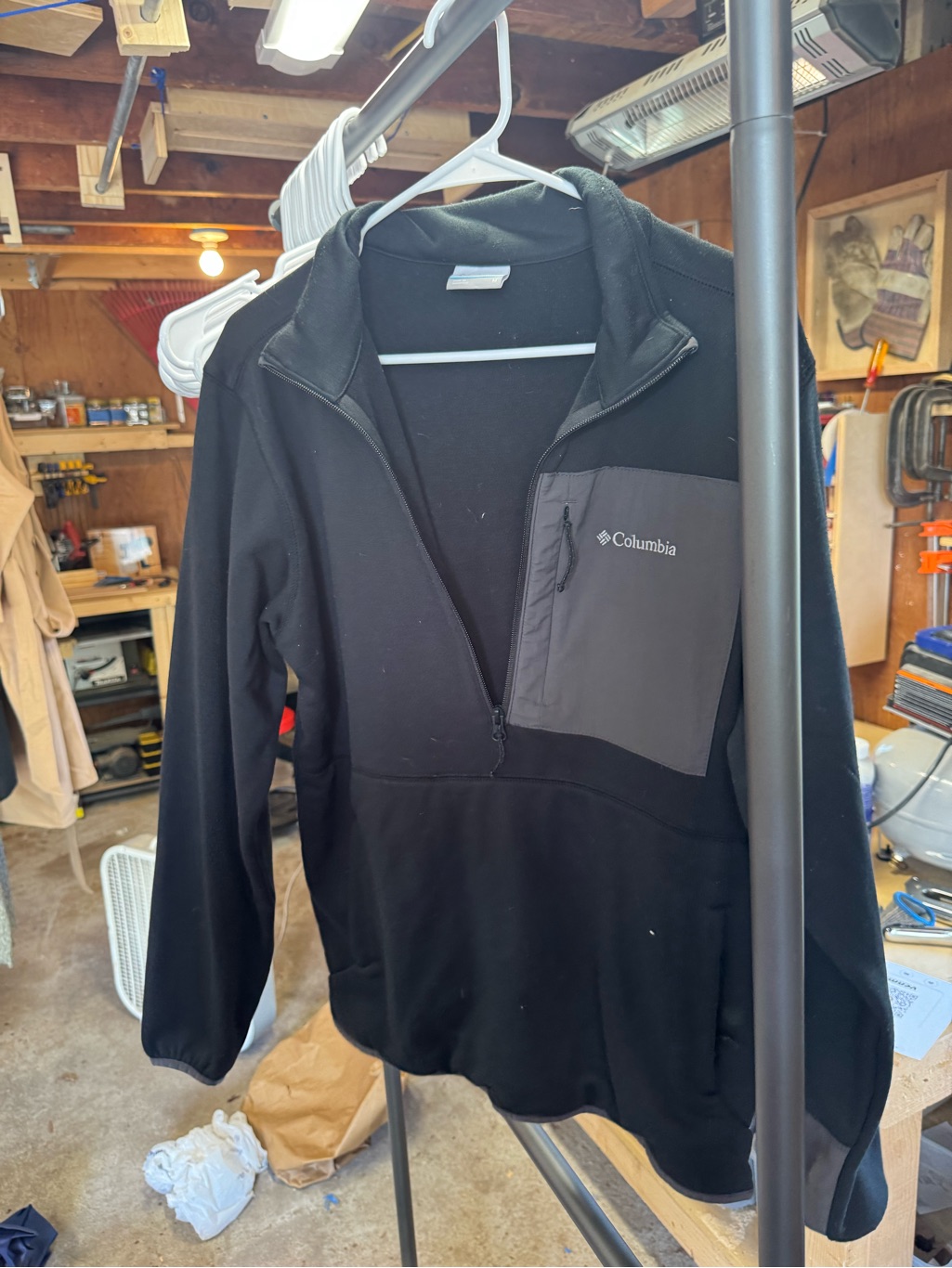 Mens Columbia Quarterzip